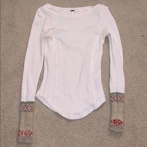 Free people thermal long sleeve